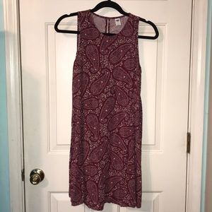 Red dress Old Navy